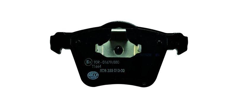 HELLA 8DB 355 013-001 Bremsbelagsatz, Scheibenbremsbelag für VOLVO/FORD