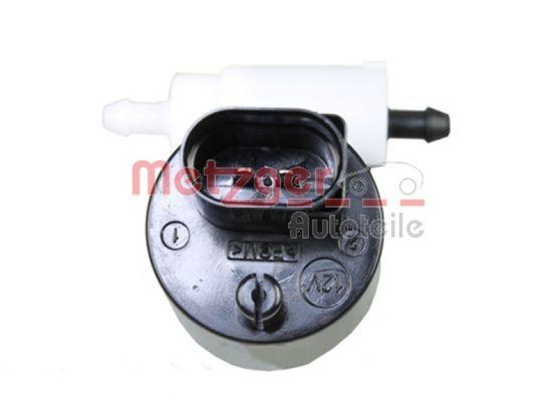 METZGER 2220099 Waschwasserpumpe, Scheibenreinigung f&uuml;r MB vorne