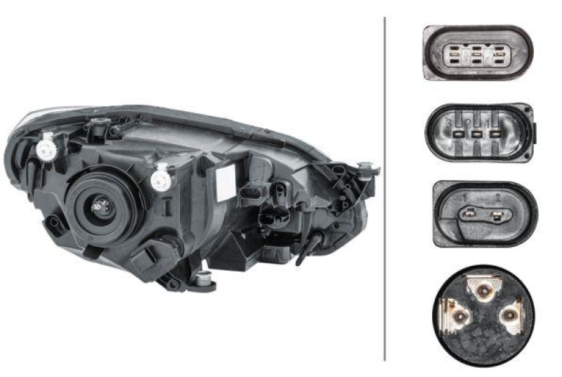 HELLA 1EL 012 644-011 Heckscheinwerfer links Halogen VW