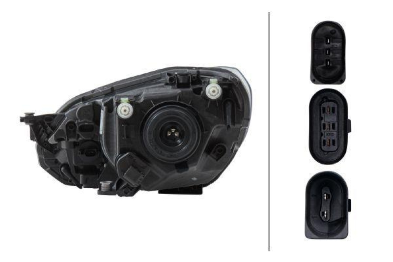 HELLA 1EL 012 644-021 Heckscheinwerfer rechts Halogen VW