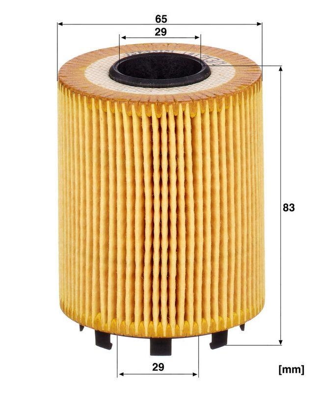 MANN-FILTER HU 713/1 x &Ouml;lfilter f&uuml;r Opel