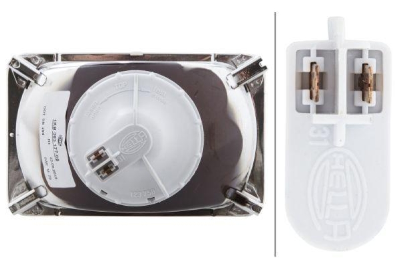 HELLA 1KB 003 177-061 Einsatz-Heckscheinwerfer Halogen