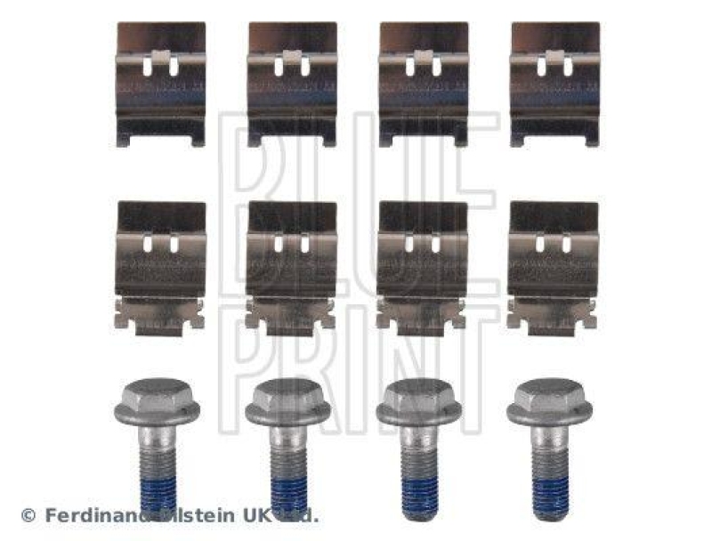 BLUE PRINT ADBP420048 Bremsbelagsatz mit Befestigungsmaterial f&uuml;r TOYOTA
