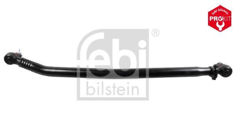 FEBI BILSTEIN 17316 Lenkstange mit Kronenmuttern und Splinten, vom Lenkgetriebe zur 1. Vorderachse f&uuml;r Scania