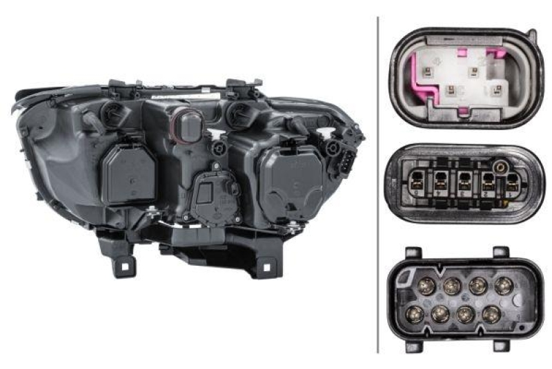 HELLA 1EL 158 076-011 Heckscheinwerfer rechts Bi-Xenon BMW