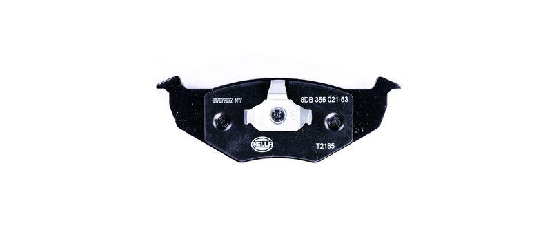 HELLA 8DB 355 021-531 Bremsbelagsatz, Scheibenbremsbelag f&uuml;r VW