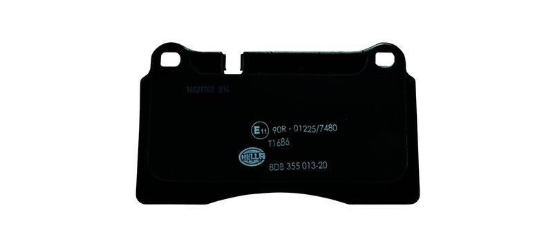 HELLA 8DB 355 013-201 Bremsbelagsatz, Scheibenbremsbelag f&uuml;r LANDROVER