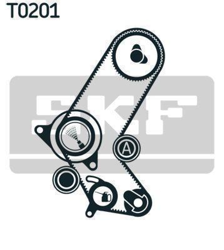 SKF VKMA 05700 Zahnriemensatz