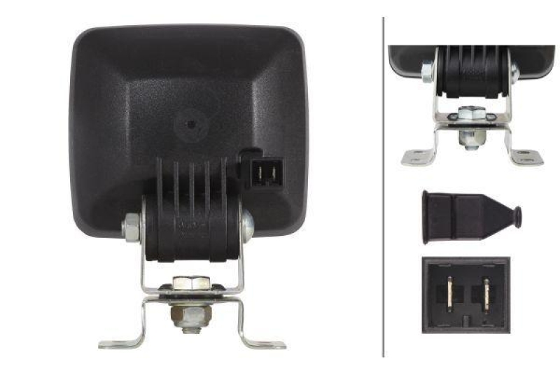 HELLA 1GA 997 506-601 AScheinwerfer Ultra Beam Halogen