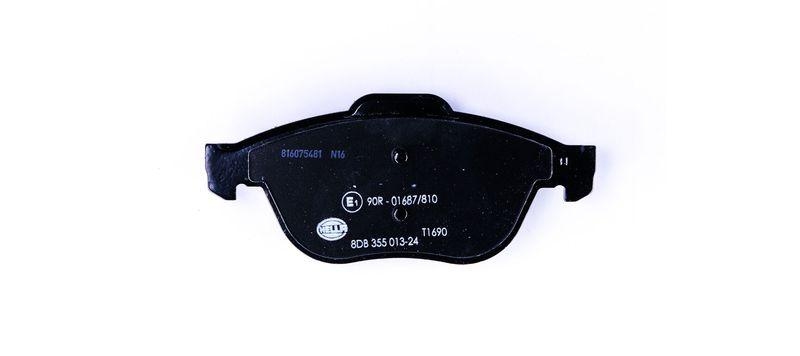 HELLA 8DB 355 013-241 Bremsbelagsatz, Scheibenbremsbelag für RENAULT