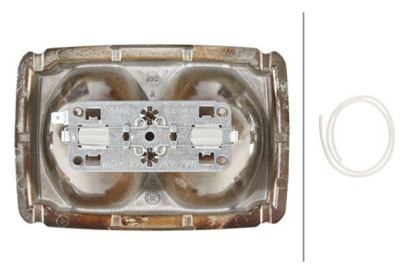 HELLA 1GA 998 524-001 Einsatz-AScheinwerfer Halogen