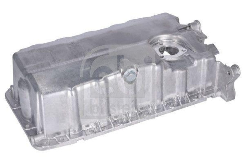 FEBI BILSTEIN 177587 &Ouml;lwanne mit &Ouml;lablassschraube, Dichtring und Bohrung f&uuml;r &Ouml;lstandsensor f&uuml;r VW-Audi