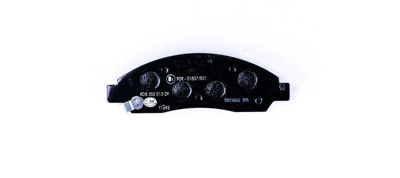 HELLA 8DB 355 013-291 Bremsbelagsatz, Scheibenbremsbelag f&uuml;r ISUZU