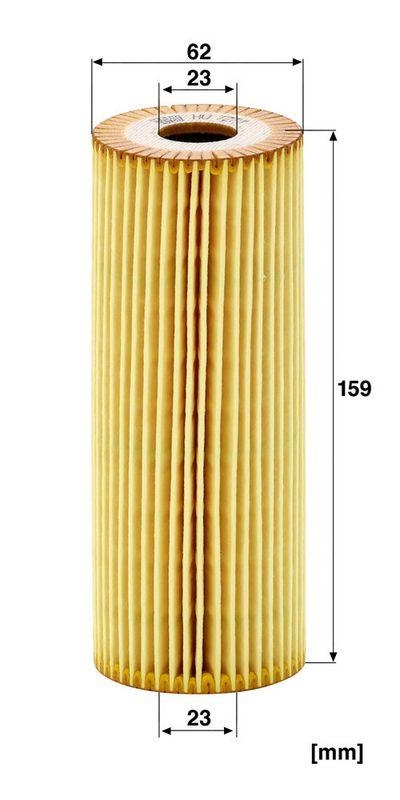 MANN-FILTER HU 727/1 x &Ouml;lfilter f&uuml;r Mercedes-Benz