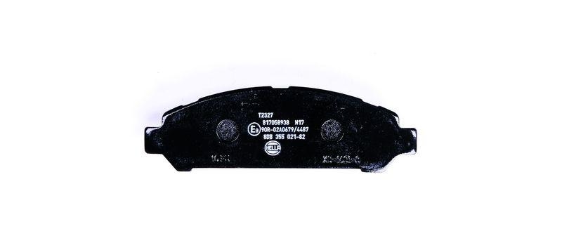 HELLA 8DB 355 021-821 Bremsbelagsatz, Scheibenbremsbelag f&uuml;r TOYOTA VENZA