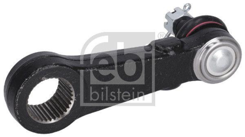 FEBI BILSTEIN 41294 Lenkstockhebel mit Kronenmutter, Splint und Schmiernippel f&uuml;r MITSUBISHI