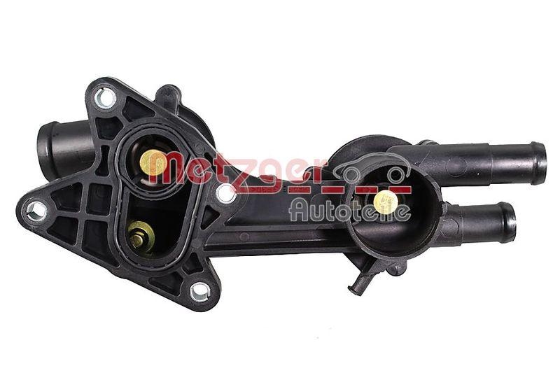 METZGER 4006469 Thermostat K&uuml;hlmittel, Mit Geh&auml;use f&uuml;r SEAT/SKODA/VW/&Ouml;FFNUNGSTEMP. [&deg;C] 83/87