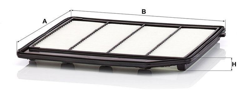 MANN-FILTER C 30 080 Luftfilter f&uuml;r Suzuki