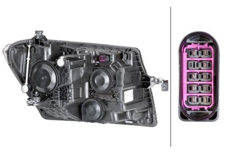 HELLA 1LB 012 830-031 Heckscheinwerfer links Halogen VW