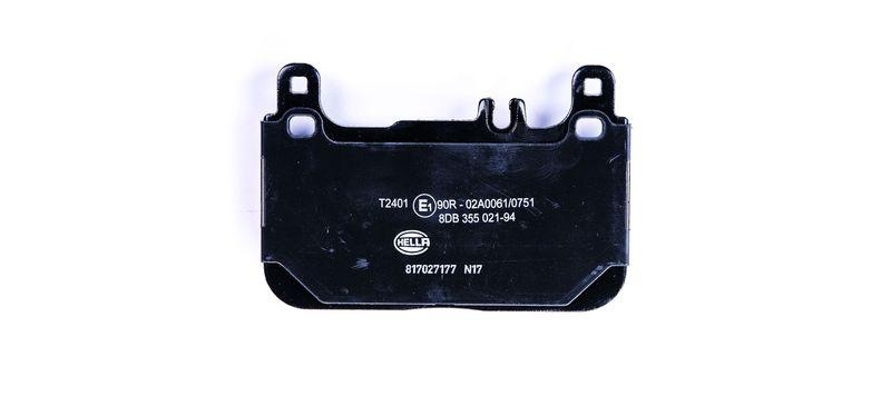 HELLA 8DB 355 021-941 Bremsbelagsatz, Scheibenbremsbelag für MB S-CLASS (W/V/X222)