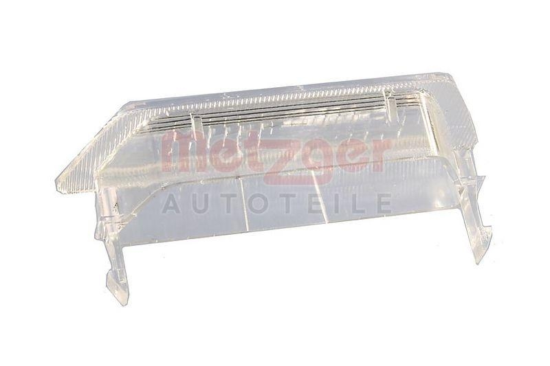 METZGER 2080025 Lichtscheibe, Kennzeichenleuchte für OPEL/VAUXHALL MITTE