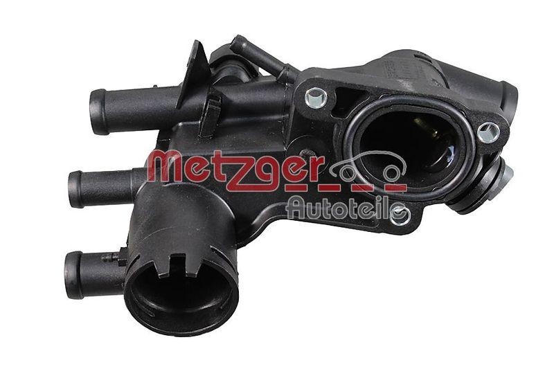 METZGER 4006471 Thermostat K&uuml;hlmittel, Mit Geh&auml;use f&uuml;r AUDI/SKODA/VW/&Ouml;FFNUNGSTEMP. [&deg;C] 87