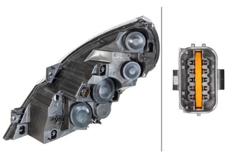 HELLA 1ER 010 117-201 Heckscheinwerfer rechts Halogen OPEL