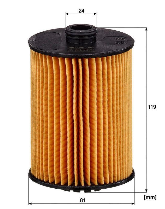 MANN-FILTER HU 8009 z &Ouml;lfilter f&uuml;r VW