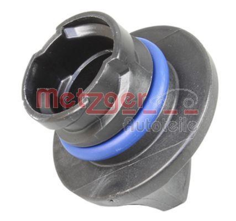 METZGER 2141023 Verschluss, &Ouml;leinf&uuml;llstutzen f&uuml;r OPEL/VAUXHALL
