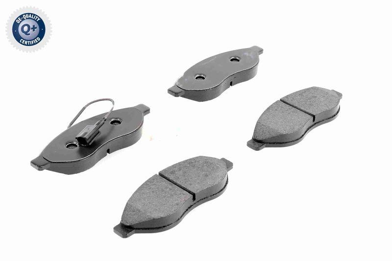 VAICO V42-0093 Bremsbelagsatz, Scheibenbremse Vorderachse Wva: 24468, 24469 f&uuml;r PEUGEOT