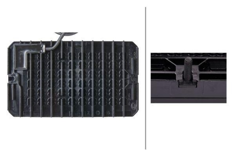 HELLA 1GD 996 193-051 AScheinwerfer Flat Beam 1000 LED