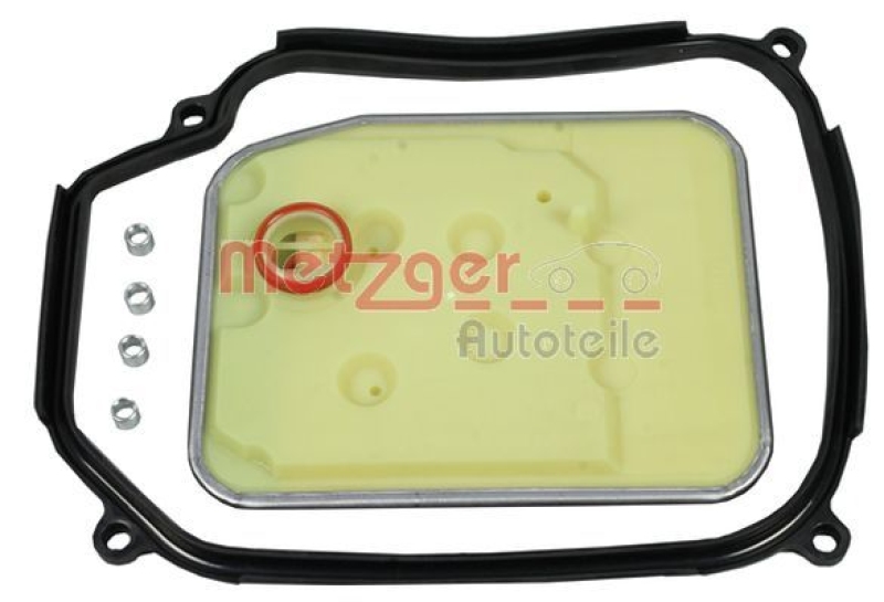 METZGER 8020100 Hydraulikfiltersatz, Automatikgetriebe für AUDI/SEAT/SKODA/VW MIT DICHTUNG