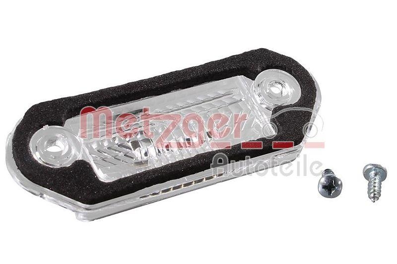 METZGER 2080032 Lichtscheibe, Kennzeichenleuchte f&uuml;r SKODA/VW links/rechts