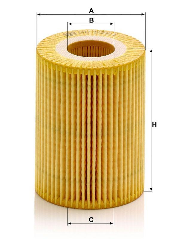 MANN-FILTER HU 820/1 y &Ouml;lfilter f&uuml;r Opel