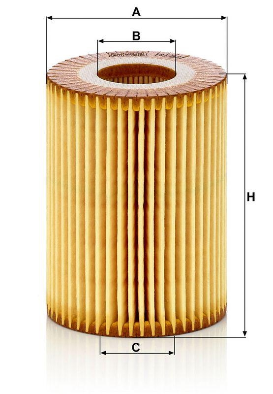 MANN-FILTER HU 821 x &Ouml;lfilter f&uuml;r Mercedes-Benz