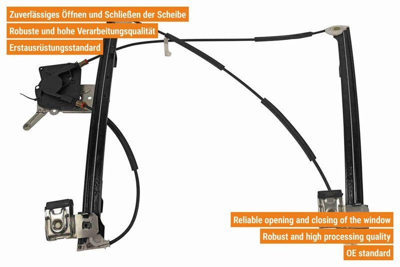 VAICO V10-2337 Fensterheber elektrisch vorne links f&uuml;r VW
