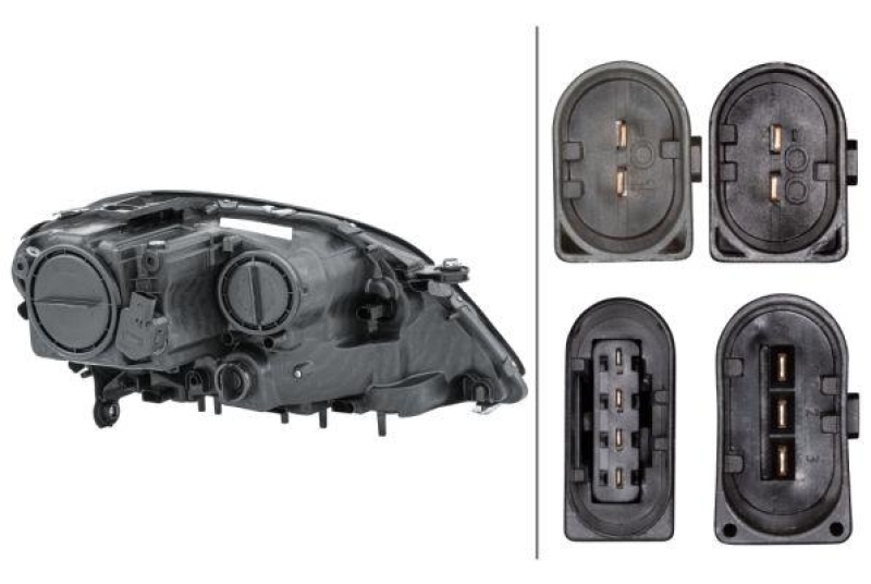 HELLA 1EL 263 064-011 Heckscheinwerfer links Halogen MB