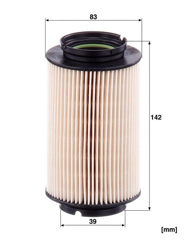 MANN-FILTER PU 936/4 x Kraftstoffilter f&uuml;r VW