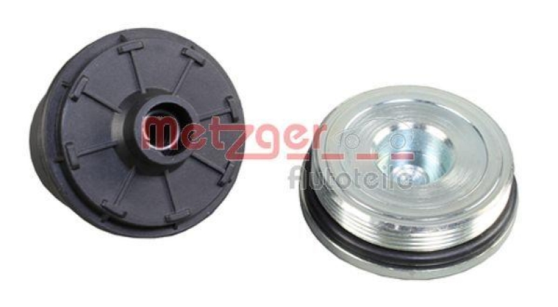 METZGER 8020114 Hydraulikfilter Haldex-Kupplung für AUDI/SEAT/SKODA/VW MIT 2 DECKEL