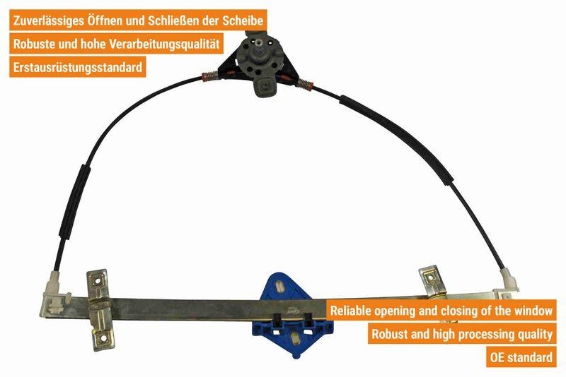 VAICO V10-2340 Fensterheber Manuell vorne rechts, 2/4 -Türer für SEAT