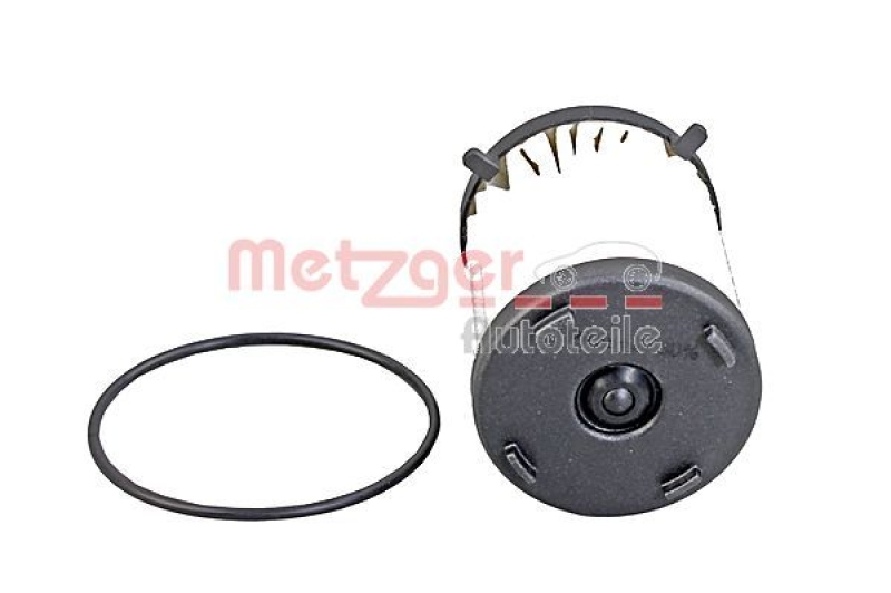 METZGER 8020127 Hydraulikfiltersatz, Automatikgetriebe für AUDI MIT O-RING OHNE GEHÄUSE