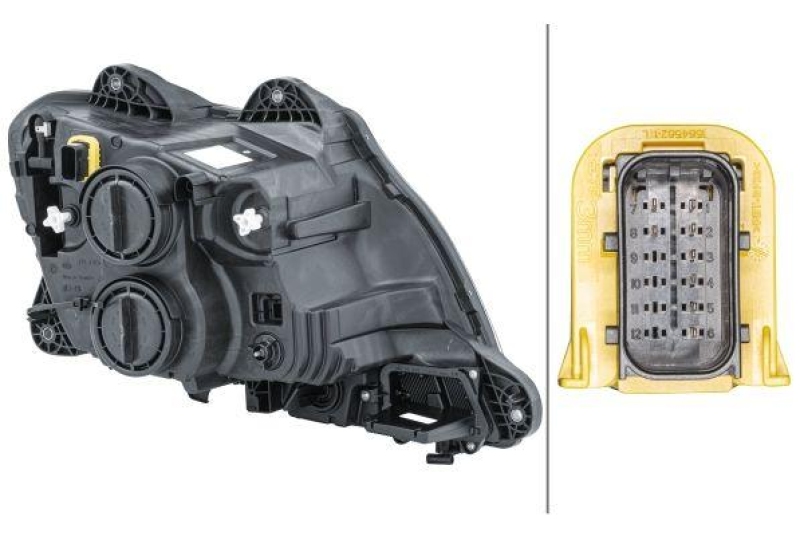 HELLA 1LD 010 116-591 Heckscheinwerfer links Halogen DAF