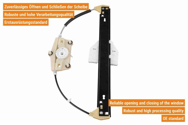 VAICO V10-8744 Fensterheber elektrisch hinten links für VW