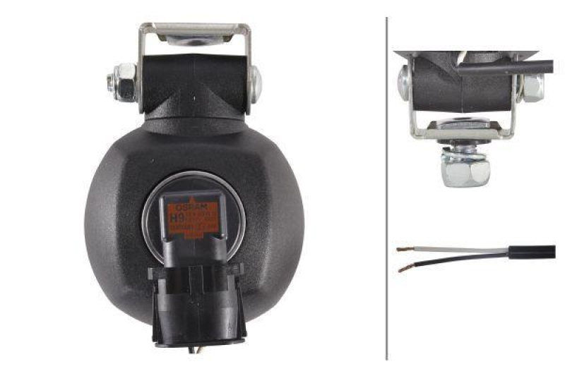 HELLA 1G0 996 176-181 AScheinwerfer Modul 70 Halogen