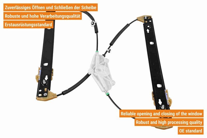 VAICO V10-8750 Fensterheber elektrisch vorne links f&uuml;r VW