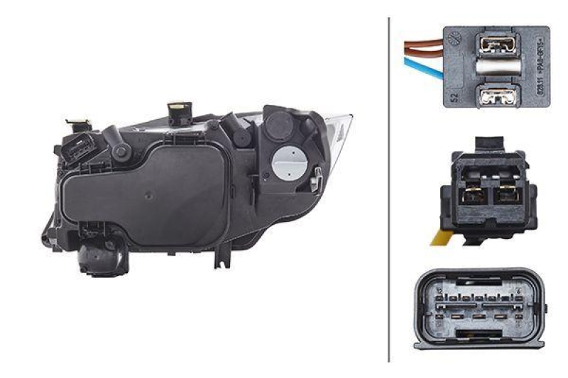 HELLA 1EL 354 687-021 Heckscheinwerfer rechts Bi-Xenon BMW