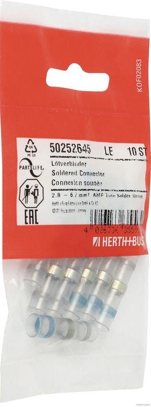 HERTH+BUSS 50252645 Lötverbinder 2,8 - 6,7 mm², AMP Tyco Solder Sleeve