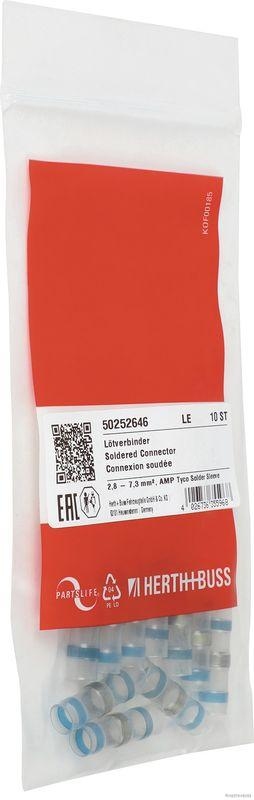 HERTH+BUSS 50252646 L&ouml;tverbinder 2,8 - 7,3 mm&sup2;, AMP Tyco Solder Sleeve