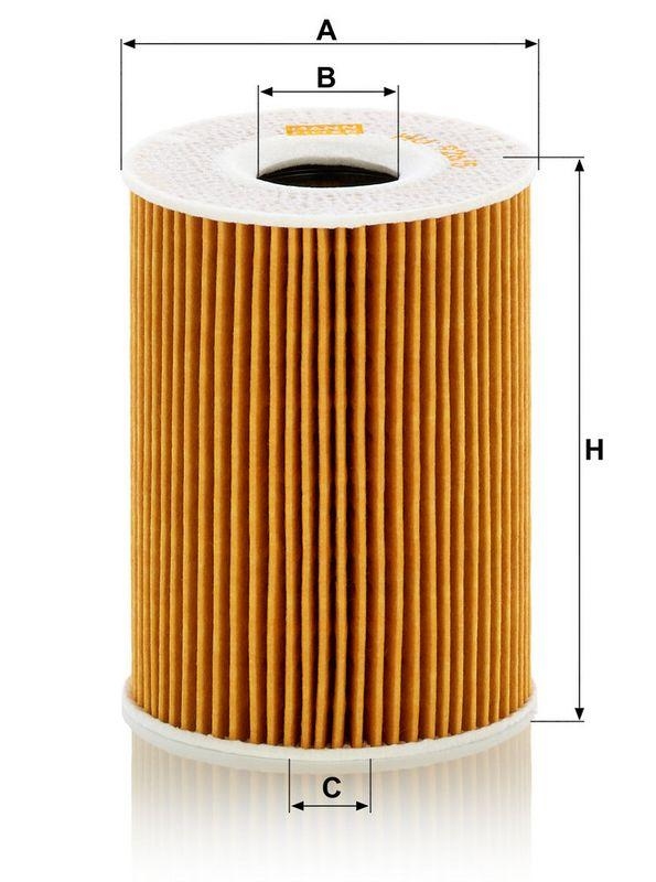 MANN-FILTER HU 926/5 z &Ouml;lfilter f&uuml;r BMW