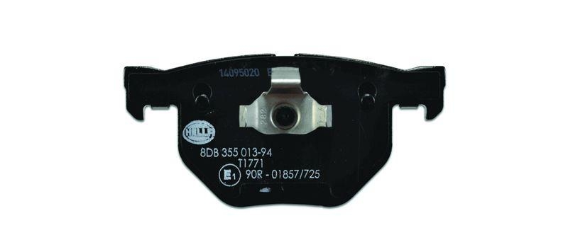 HELLA 8DB 355 013-941 Bremsbelagsatz, Scheibenbremsbelag f&uuml;r BMW
